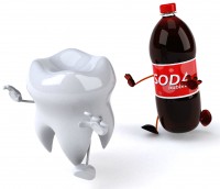 Tooth and soda
