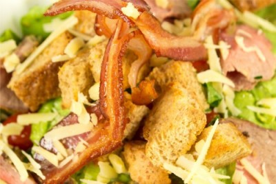 Salad wit bacon